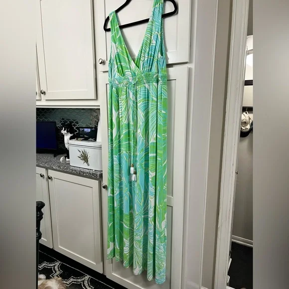 Lilly Pulitzer | Dresses | Lilly Pulitzer Isla Maxi Dress Size Xl | Poshmark